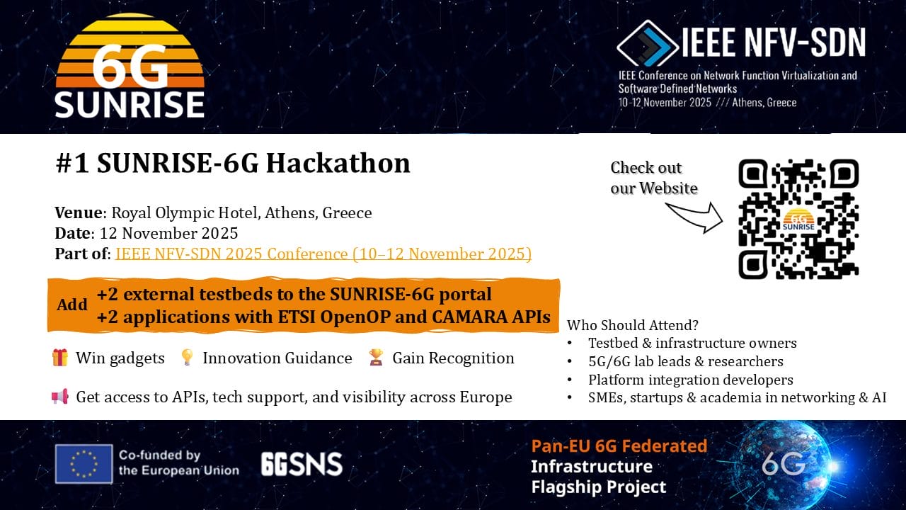 sunrise-6g_hackathons-visual